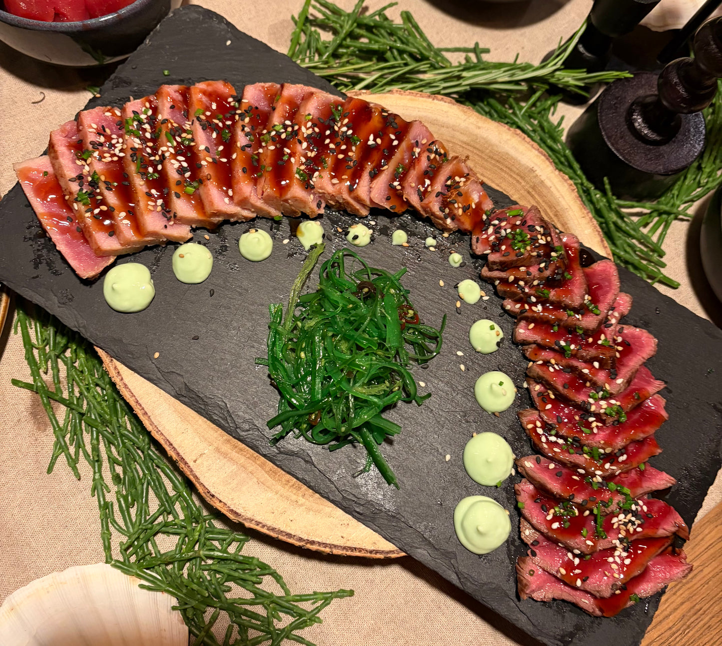 Tonijn & Beef tataki 125 gram