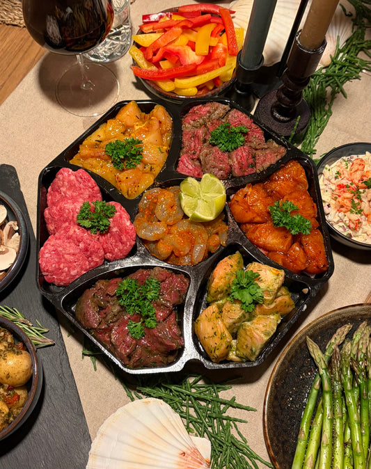 Gourmet schaal 4 personen